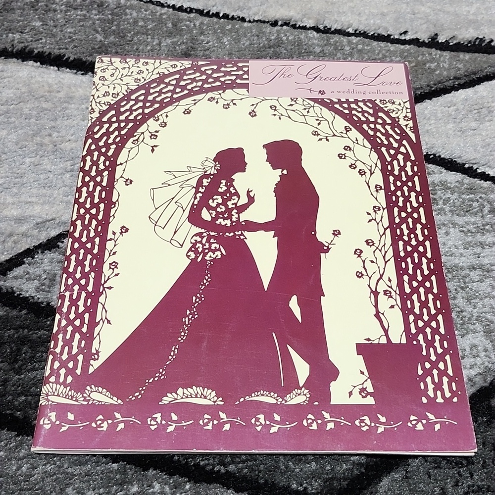 THE GREATEST LOVE A WEDDING COLLECTION VOCAL PIANO GUITAR LYRICS SHEET-M…